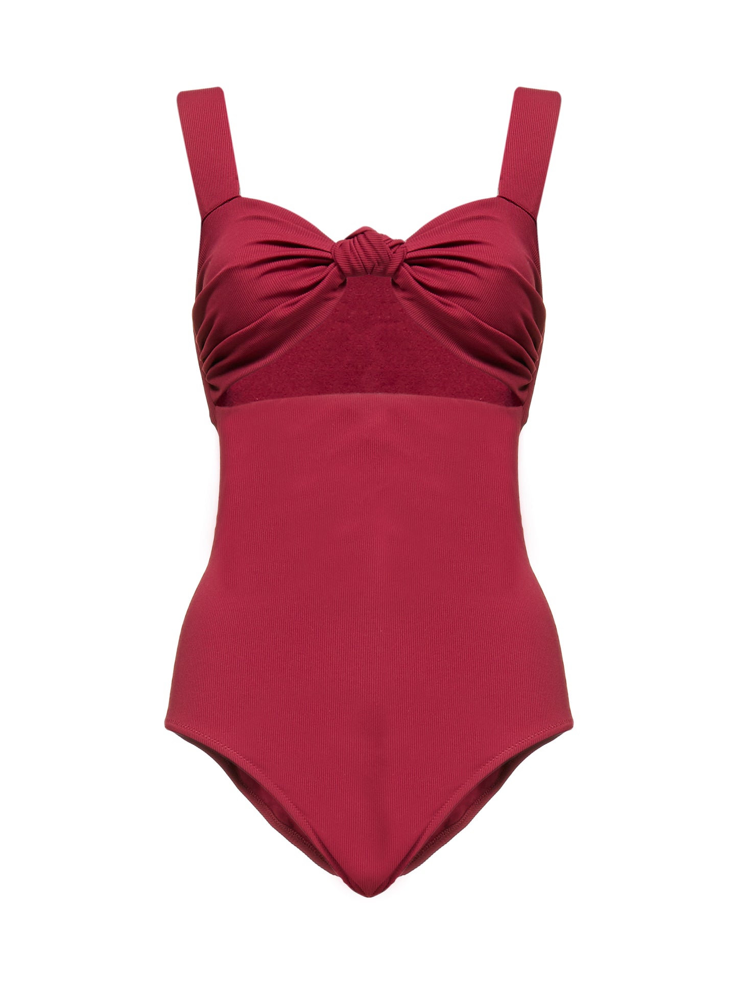 Nature Nautical Maillot - BURGUNDY