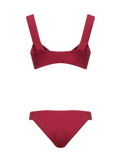 Nature Nautical Bikini - BURGUNDY