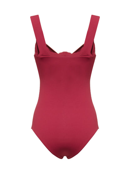 Nature Nautical Maillot - BURGUNDY